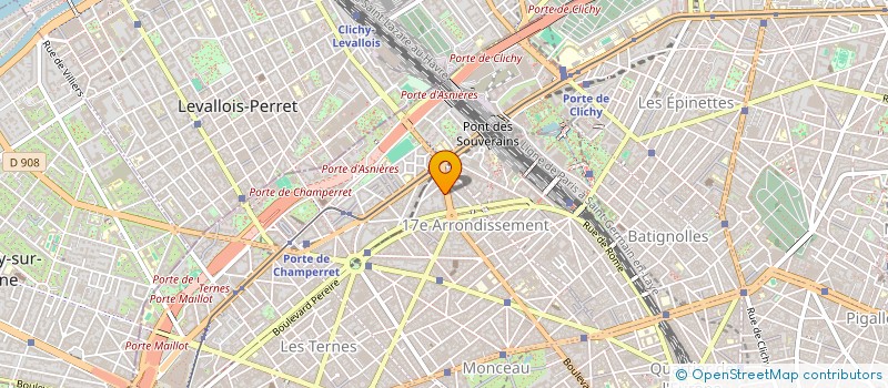 localisation de l'entreprise MALESHERBES INVEST  PARIS