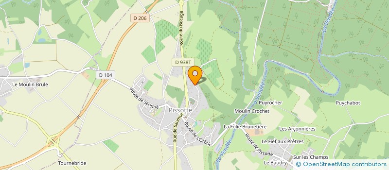 localisation de l'entreprise MALESO  PISSOTTE