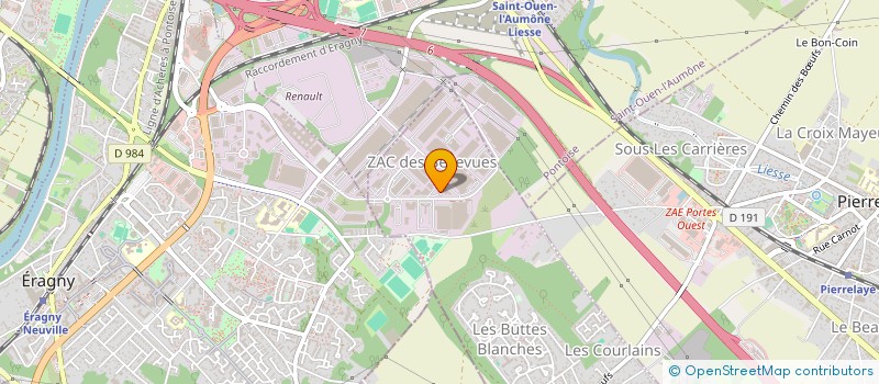 localisation de l'entreprise MALET2R  HERBLAY-SUR-SEINE