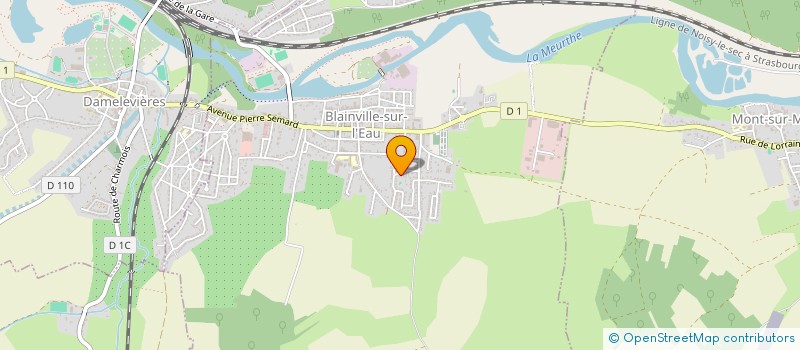 localisation de l'entreprise MALETI  BLAINVILLE-SUR-L'EAU