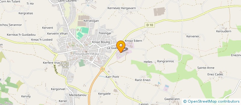 localisation de l'entreprise MALETIMA  PLOUGUERNEAU