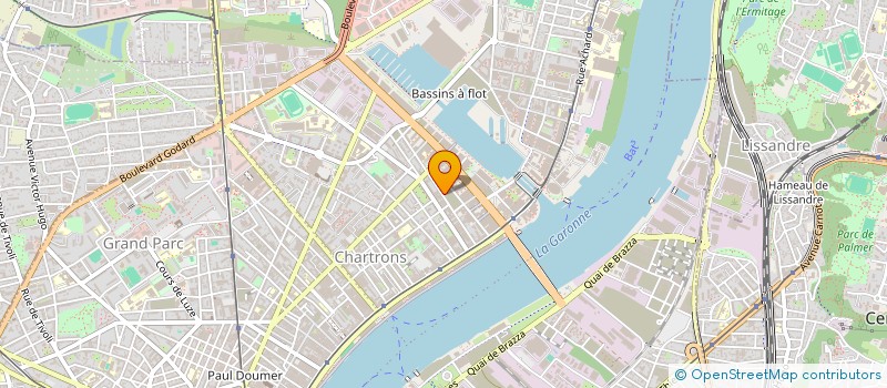 localisation de l'entreprise MALETYS à BORDEAUX