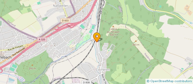 localisation de l'entreprise MALEVA  COCHEREN