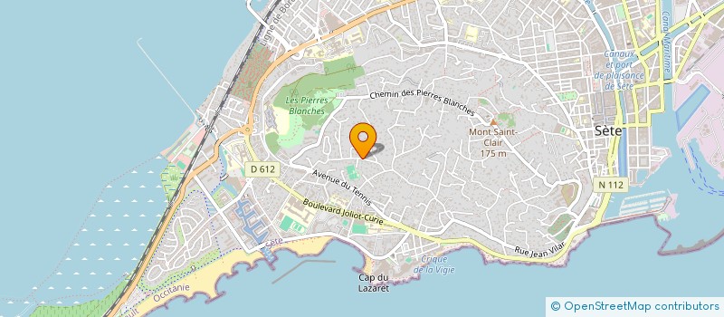 localisation de l'entreprise MALEX à SETE