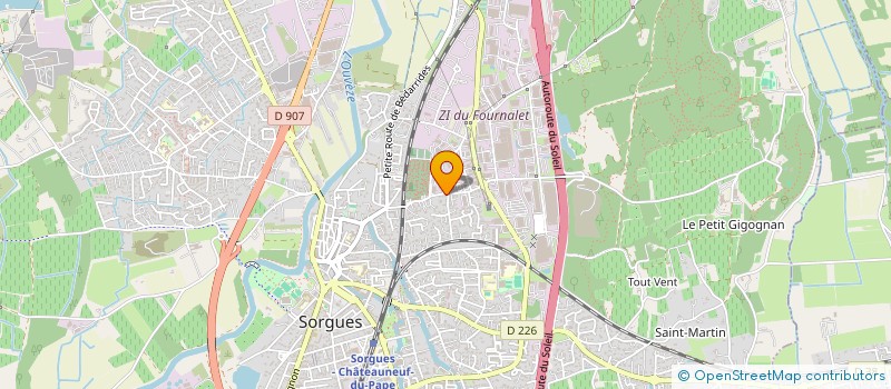 localisation de l'entreprise MALEX MODEL'S à SORGUES
