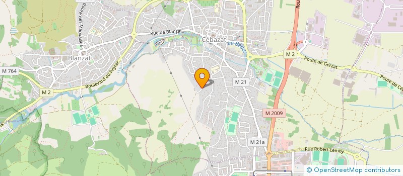 localisation de l'entreprise MALEXCO  CEBAZAT