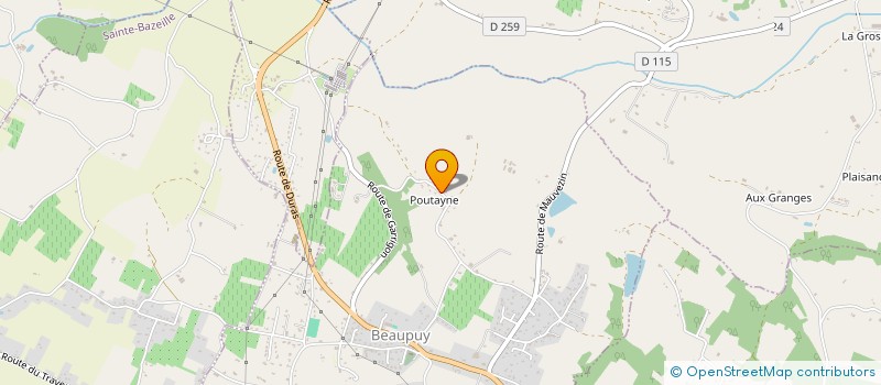 localisation de l'entreprise MALEXPO  BEAUPUY