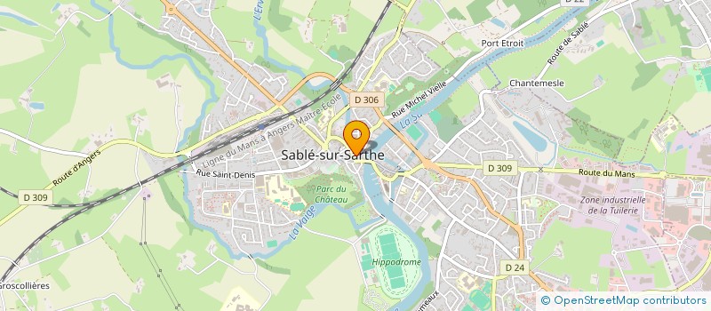 localisation de l'entreprise MALEYLI  SABLE-SUR-SARTHE