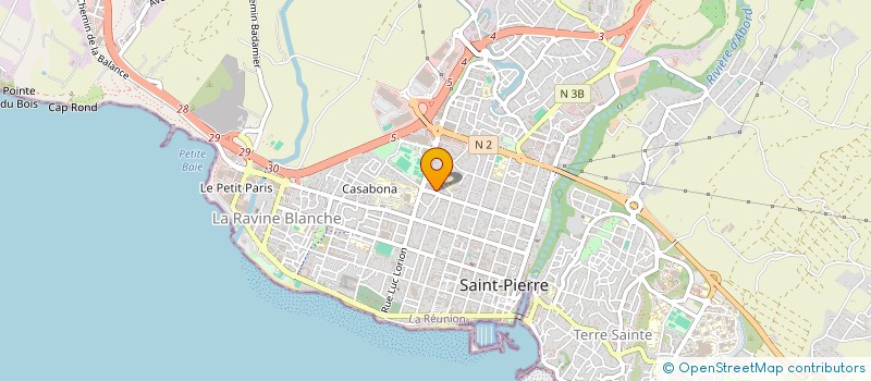 localisation de l'entreprise MALEZI DE L'OCEAN INDIEN à SAINT-PIERRE