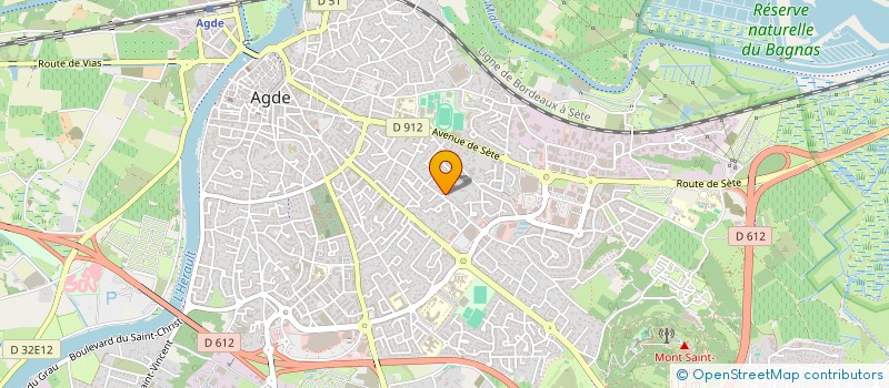 localisation de l'entreprise MALFATO  AGDE