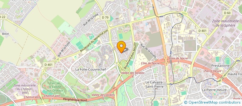 localisation de l'entreprise MALFILATRE à CAEN
