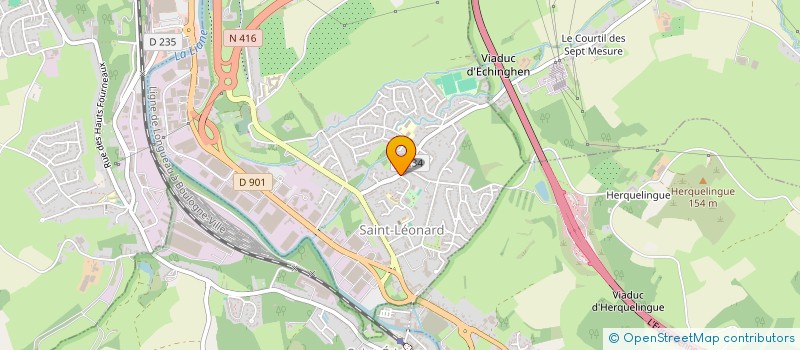 localisation de l'entreprise MALFOY COMPETITION  SAINT-LEONARD