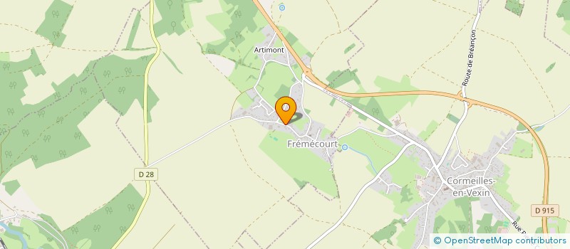 localisation de l'entreprise MALGONNE  FREMECOURT