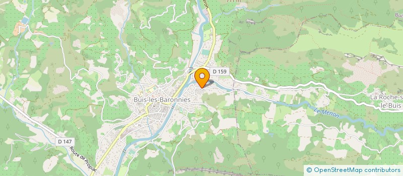 localisation de l'entreprise MALGRAS à BUIS-LES-BARONNIES