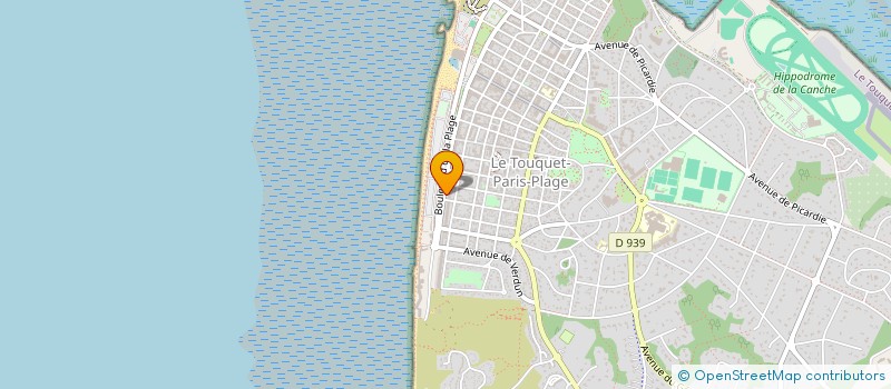 localisation de l'entreprise MALGRE TOUT à LE TOUQUET PARIS PLAGE