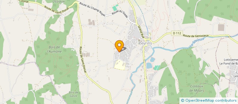 localisation de l'entreprise MALHA & FILS  PEYRINS