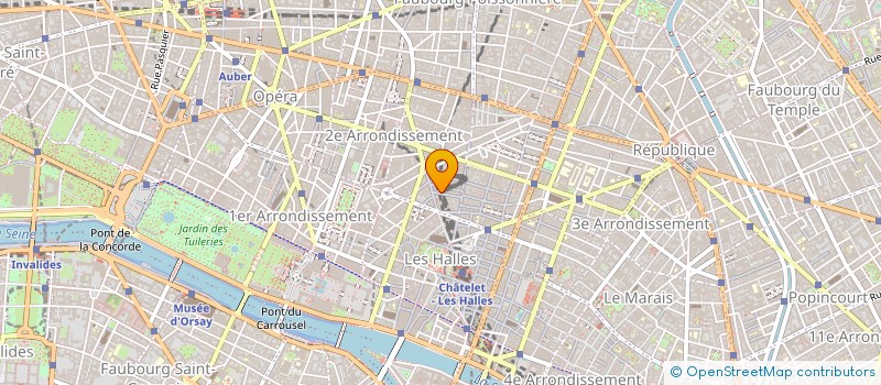 localisation de l'entreprise MALHARDS FRANCE à PARIS