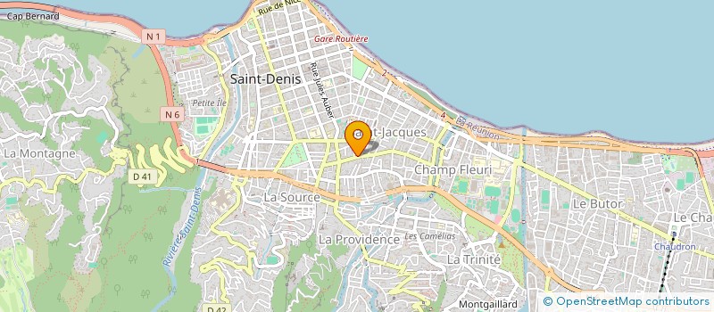 localisation de l'entreprise MALHAS à SAINT-DENIS