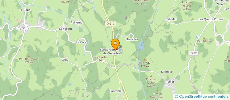 localisation de l'entreprise MALHERBAUD DUCOIN GAUJAL à CEYROUX