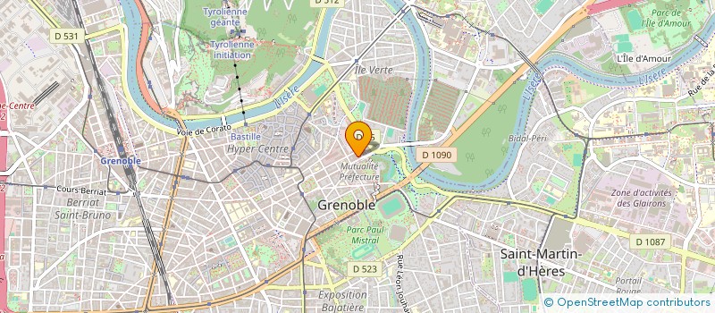 localisation de l'entreprise MALHERBE à GRENOBLE