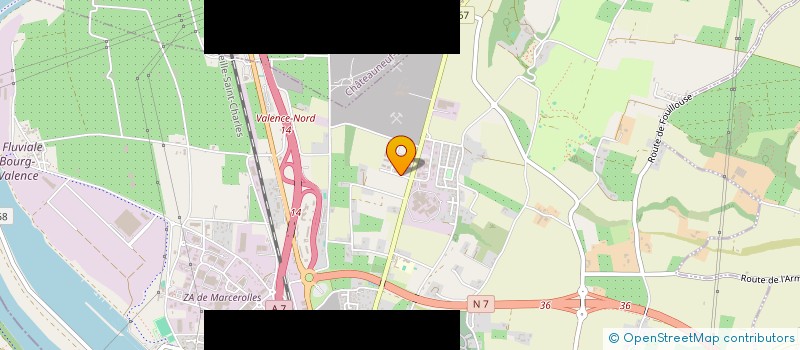 localisation de l'entreprise MALHERBE à BOURG-LES-VALENCE