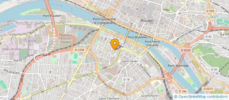 localisation de l'entreprise MALHERBE DISTRIBUTION à ROUEN
