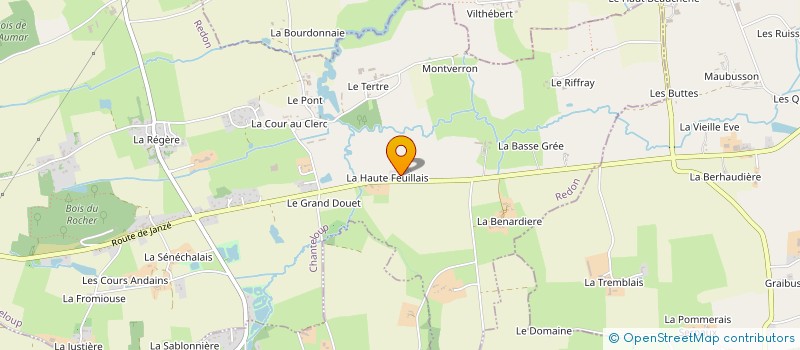 localisation de l'entreprise MALHO  CHANTELOUP