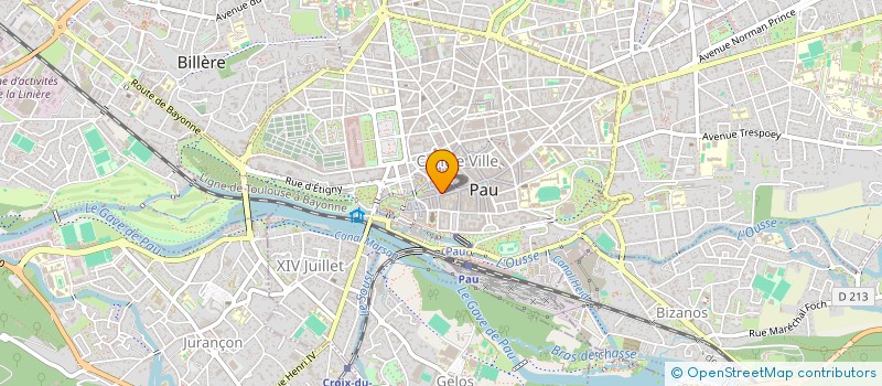 localisation de l'entreprise MALI à PAU