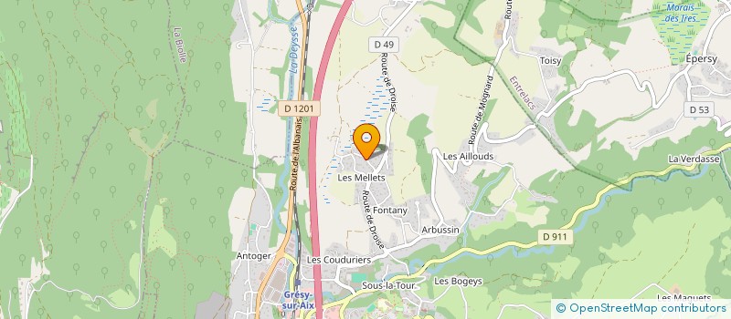 localisation de l'entreprise MALI  PROPRIANO