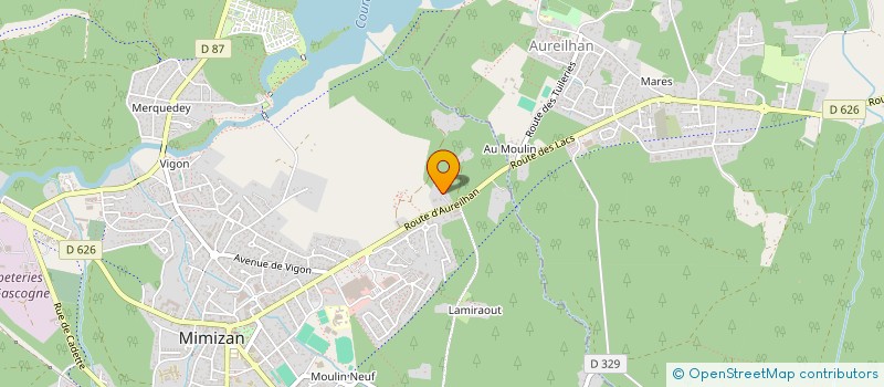 localisation de l'entreprise MALI  MIMIZAN