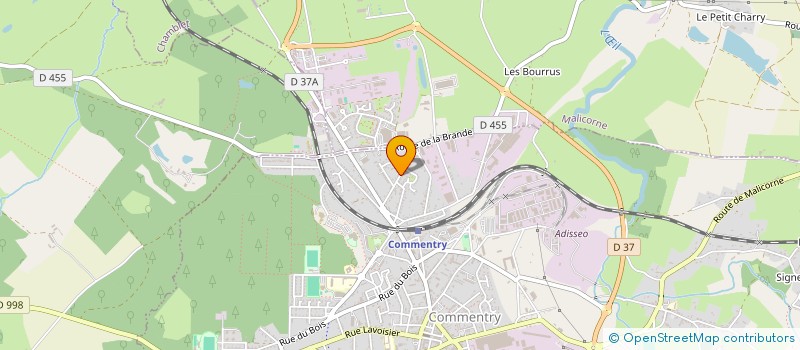 localisation de l'entreprise MALI ZEN à MALICORNE