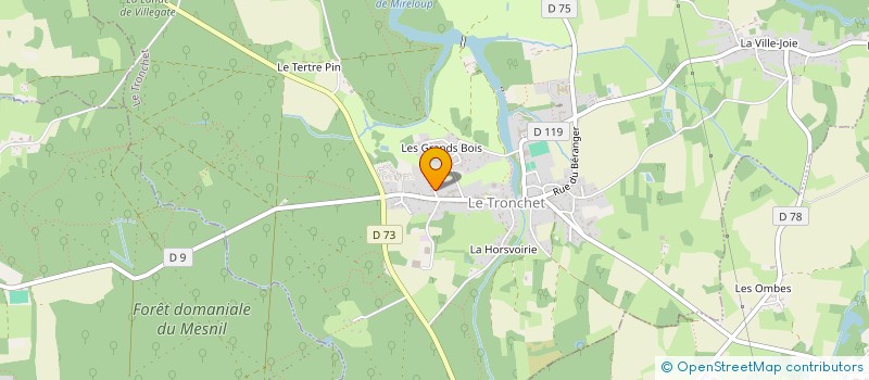 localisation de l'entreprise MALIA 3  CHATEAUNEUF-D'ILLE-ET-VILAINE