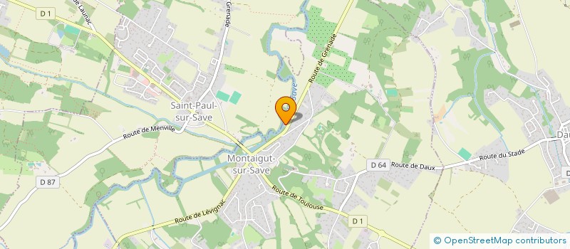 localisation de l'entreprise MALIA  MONTAIGUT-SUR-SAVE