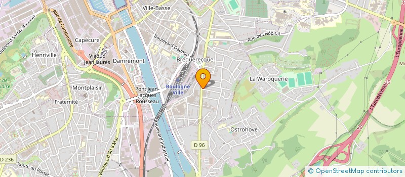 localisation de l'entreprise MALIA  BOULOGNE-SUR-MER