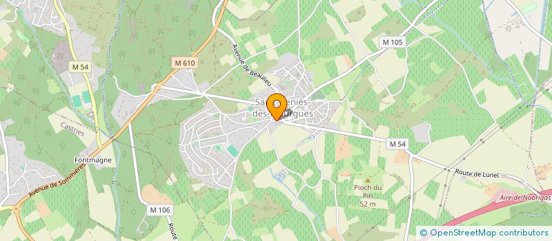 localisation de l'entreprise MALIA  SAINT-GENIES-DES-MOURGUES