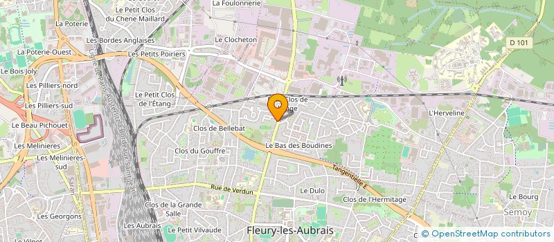 localisation de l'entreprise MALIA GROUP à FLEURY-LES-AUBRAIS
