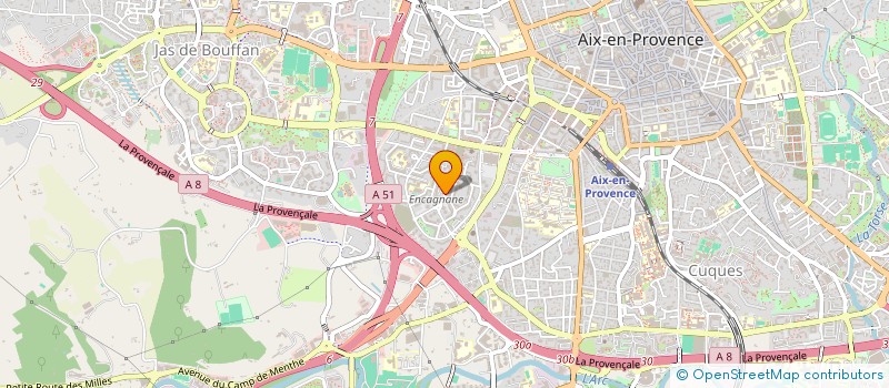 localisation de l'entreprise MALIANGE à AIX-EN-PROVENCE