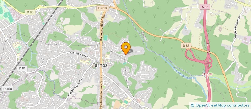 localisation de l'entreprise MALIAS à TARNOS