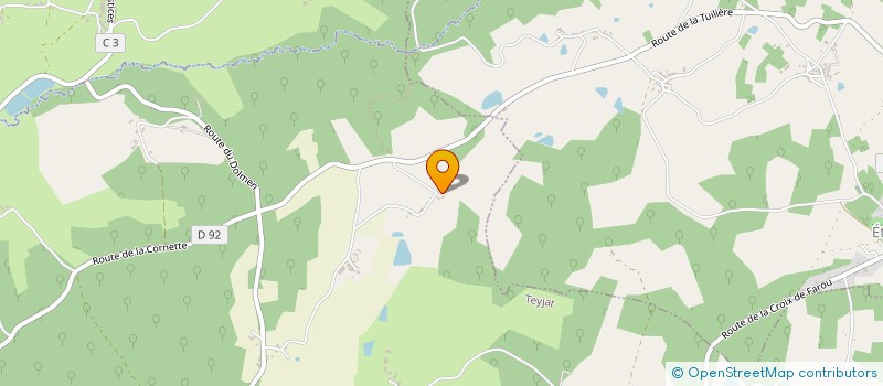 localisation de l'entreprise MALIBAS  TEYJAT