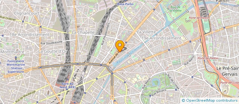 localisation de l'entreprise MALIBOU à PARIS
