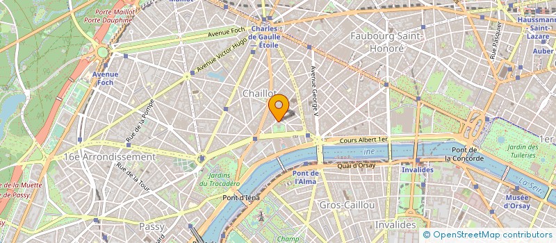 localisation de l'entreprise MALIBU à PARIS
