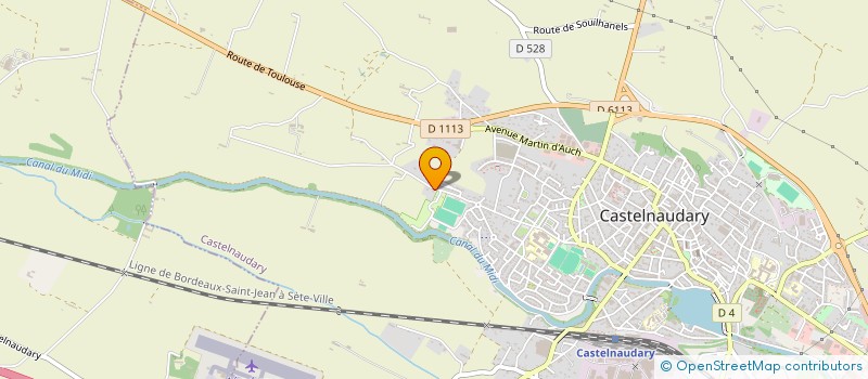 localisation de l'entreprise MALICA  CASTELNAUDARY