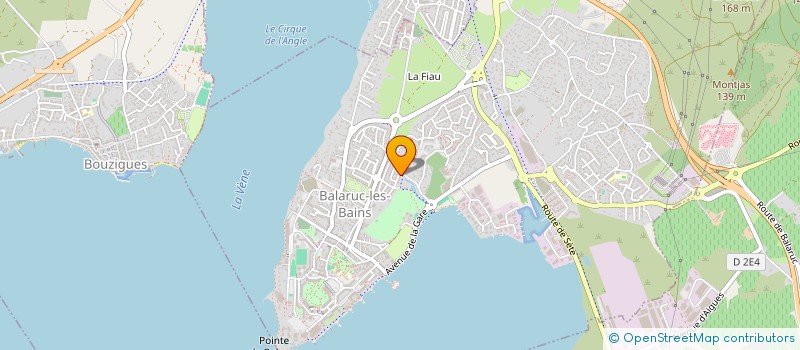 localisation de l'entreprise MALICE 1  BALARUC-LES-BAINS