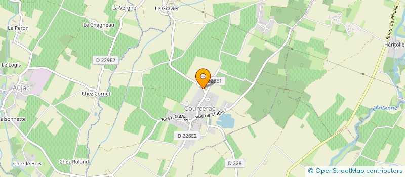 localisation de l'entreprise MALICE  COURCERAC