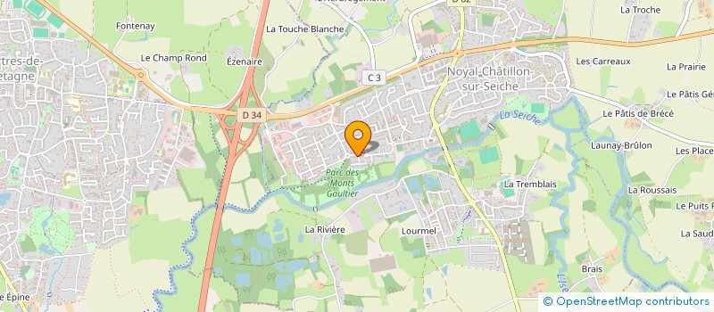 localisation de l'entreprise MALICE  SAINT-MALON-SUR-MEL