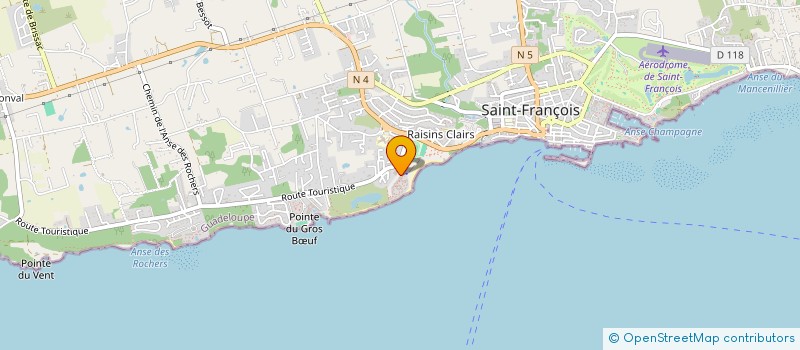 localisation de l'entreprise MALICE  SAINT-FRANCOIS