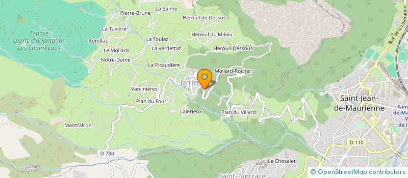 localisation de l'entreprise MALICE ET COMPAGNIE à JARRIER