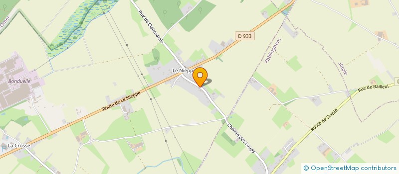 localisation de l'entreprise MALICE ET POMME EBBLINGHEM  EBBLINGHEM