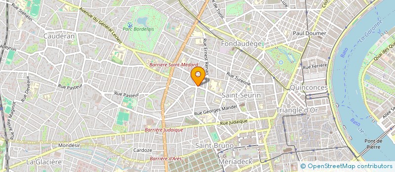 localisation de l'entreprise MALICE INVEST  BORDEAUX