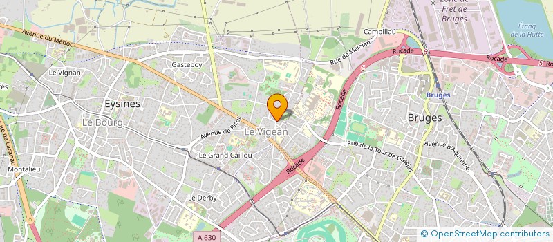 localisation de l'entreprise MALICEO LE SPORT ET PLUS ENCORE  EYSINES